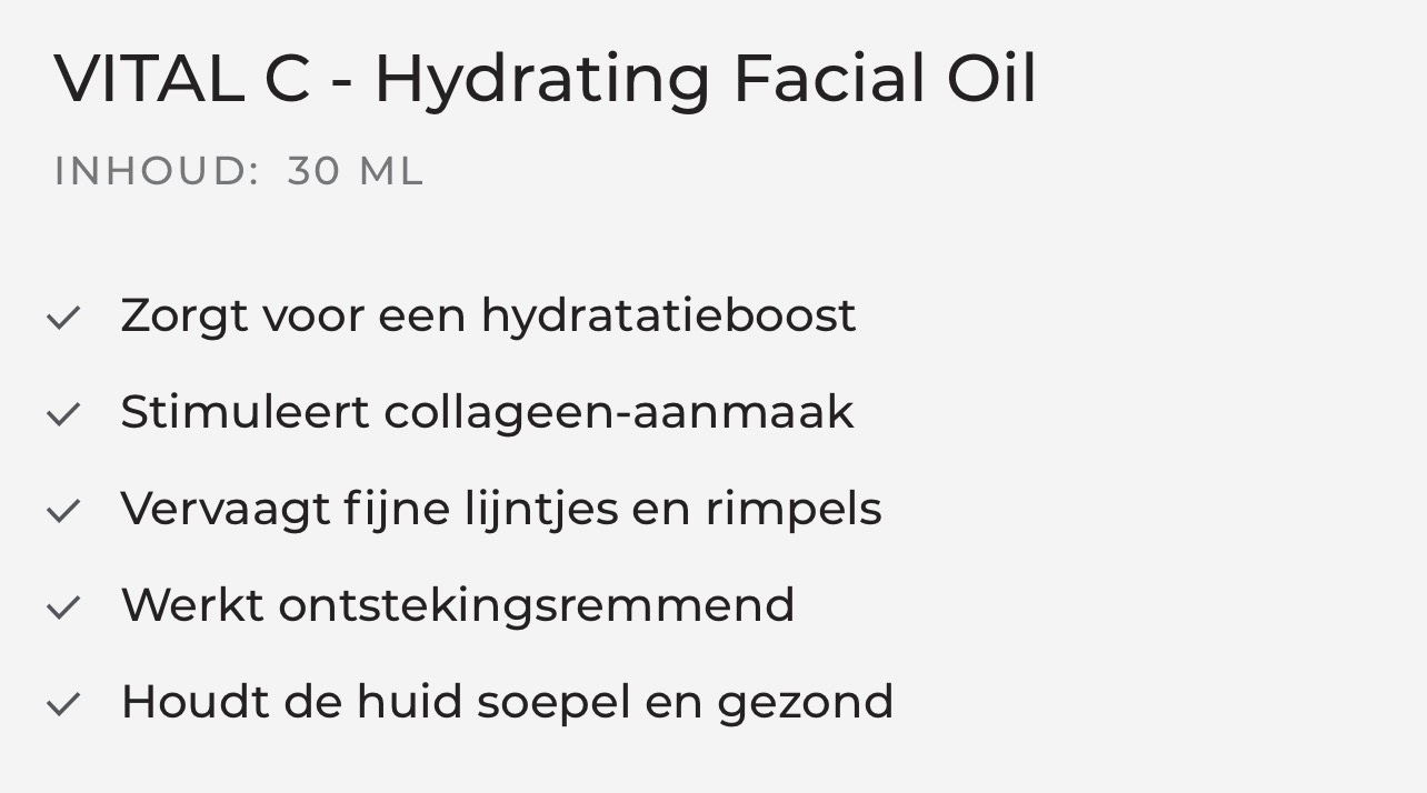 Image Skincare Vital C olie - Afbeelding 4